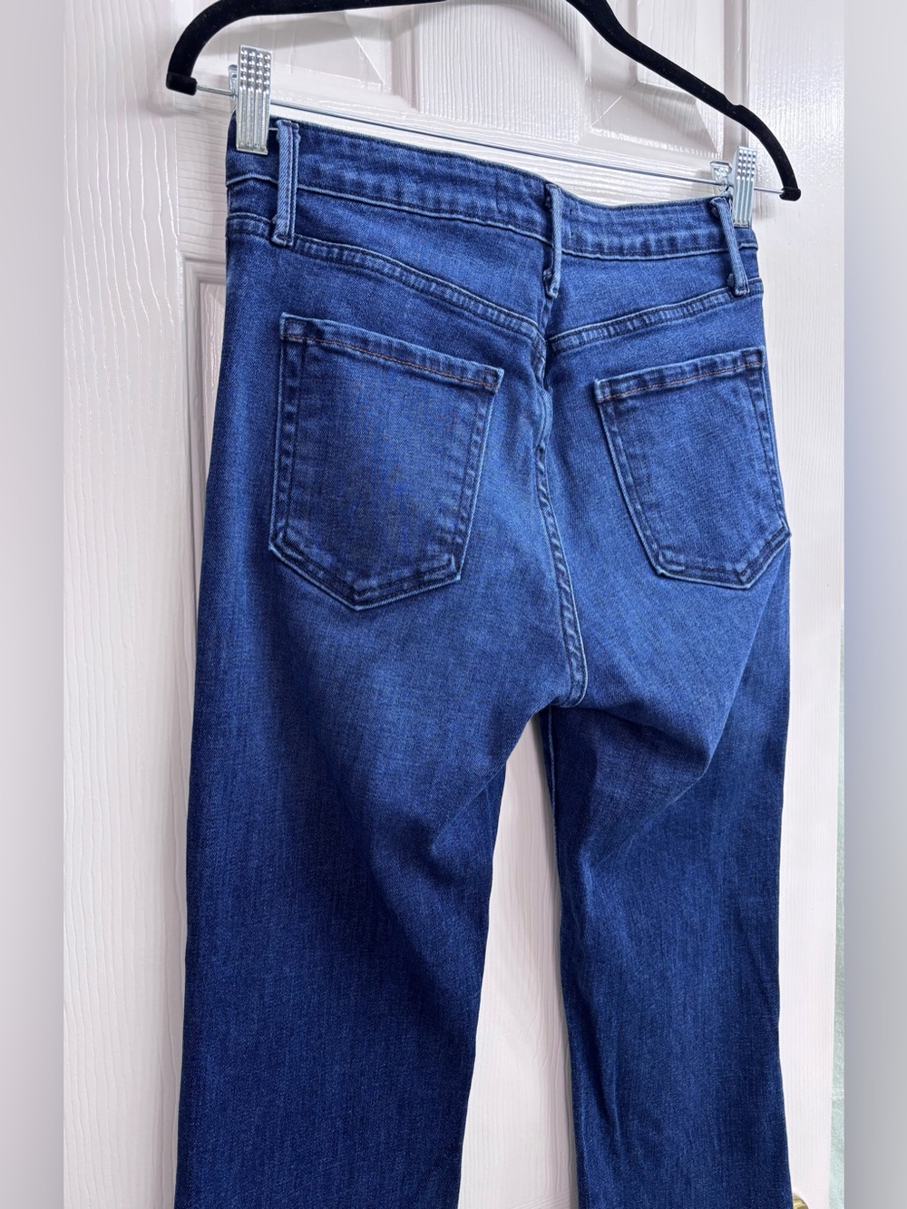 Just Black - Flare Jeans 31.5” Inseam Dark‎ Blue Wash - SIZE 27 - Picture 14 of 16